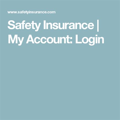 Safety Insurance Login K3lh Com Safety Insurance Login K3lh Com