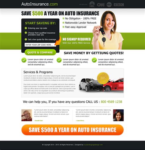 Save Money On Your Auto Insurance Effective Lead Capture Landing Page Save Money On Your Auto Insurance Effective Lead Capture Landing Page