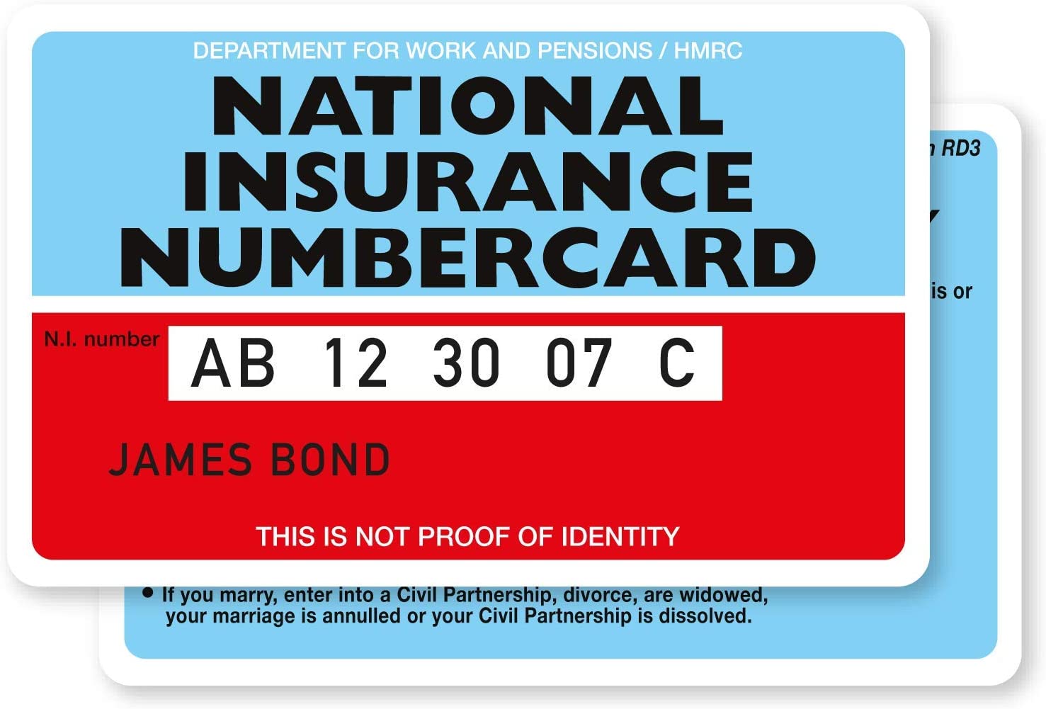 Serial Number On Uk National Insurance Letter Kumdocu Serial Number On Uk National Insurance Letter Kumdocu
