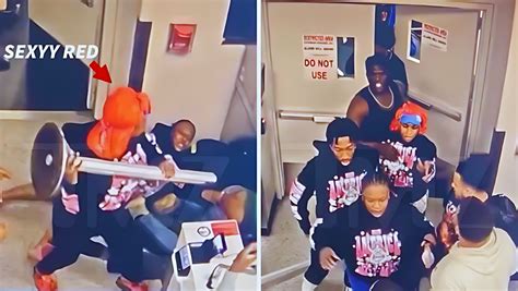 Sexxy Red Arrested At Massive Brawl Located New Jersey Airport Sexxy Red Arrested At Massive Brawl Located New Jersey Airport