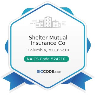 Shelter Mutual Insurance Co Zip 65218 Naics 524210 Shelter Mutual Insurance Co Zip 65218 Naics 524210