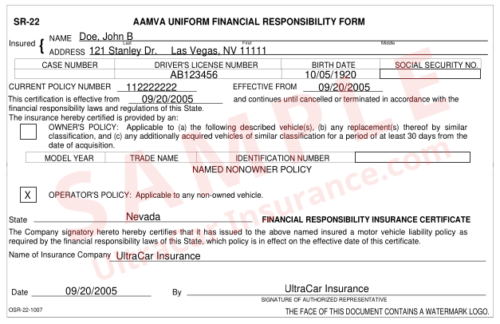 Sr22 Insurance