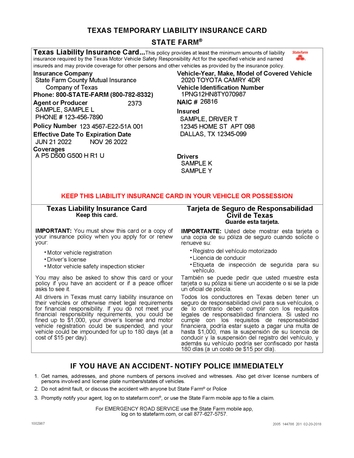 Staet Farm Insurance