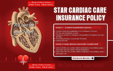 Star Cardiac Care Health Insurance Policy Details Star Cardiac Care Health Insurance Policy Details