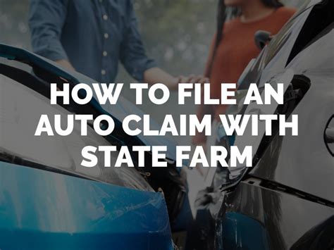 State Farm Auto Claims Filing A Car Accident Claim State Farm Auto Claims Filing A Car Accident Claim
