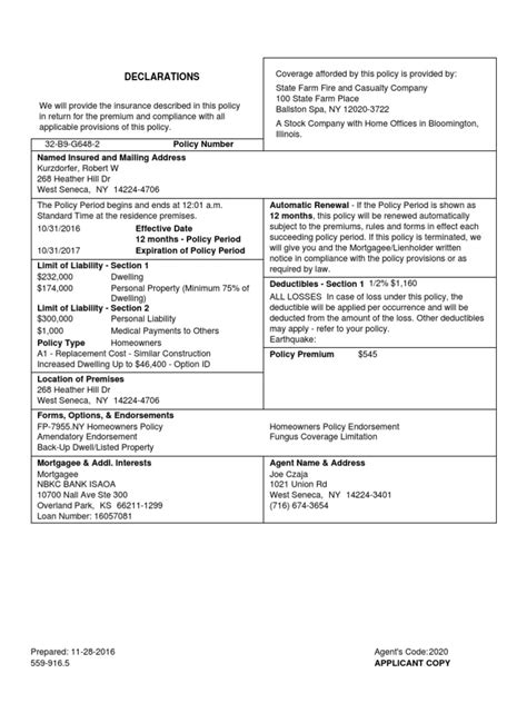 State Farm Proof Of Insurance Pdf State Farm Proof Of Insurance Pdf