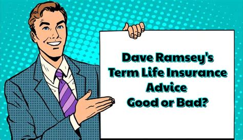 Term Life Insurance Advice From Dave Ramsey Get His 1 Tip Here