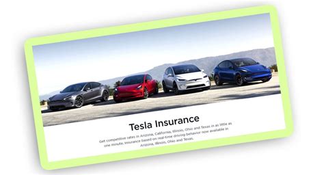 Tesla Expands Its Insurance Business To Arizona And Ohio Customers Tesla Expands Its Insurance Business To Arizona And Ohio Customers