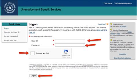 Texas Unemployment Login Twc Logon Help Unemployment Portal Texas Unemployment Login Twc Logon Help Unemployment Portal