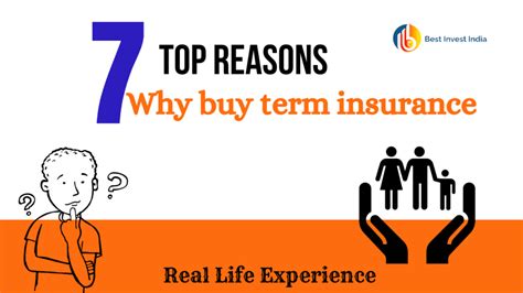 Top 7 Reasons Why Should You Buy Term Life Insurance Bestinvestindia Top 7 Reasons Why Should You Buy Term Life Insurance Bestinvestindia