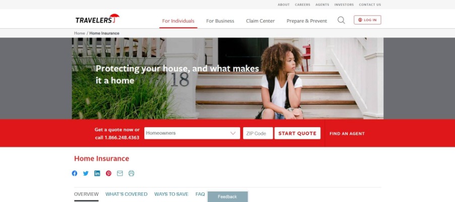 Travelers Home Insurance Login