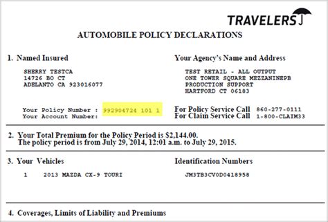 Travelers Insurance Auto Policy Phone Number