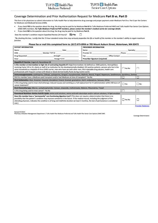 Tufts Health Plan Standardized Prior Authorization Form Planforms Net Tufts Health Plan Standardized Prior Authorization Form Planforms Net