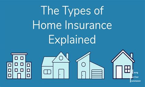 Types Of Homeowners Insurance Policies