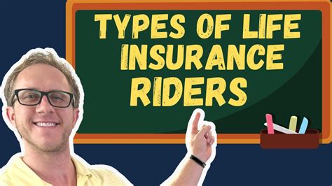 Types Of Life Insurance Riders Life Insurance Exam Prep Youtube Types Of Life Insurance Riders Life Insurance Exam Prep Youtube