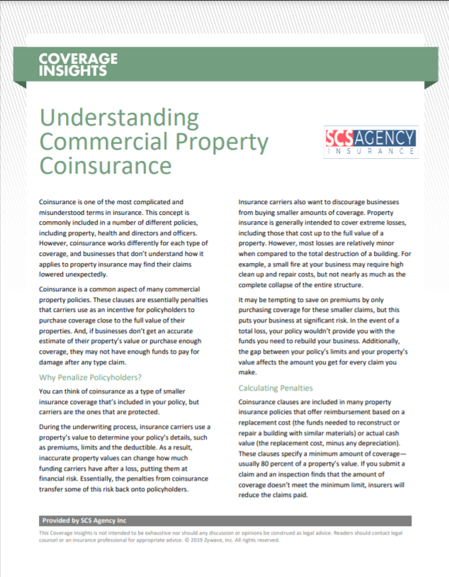 Understanding Commercial Property Coinsurance Clauses Amp Gt Amp Gt Ai Blc