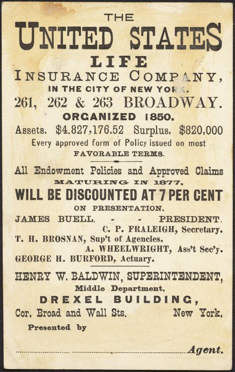 United States Life Insurance Company United States Life Insurance Company