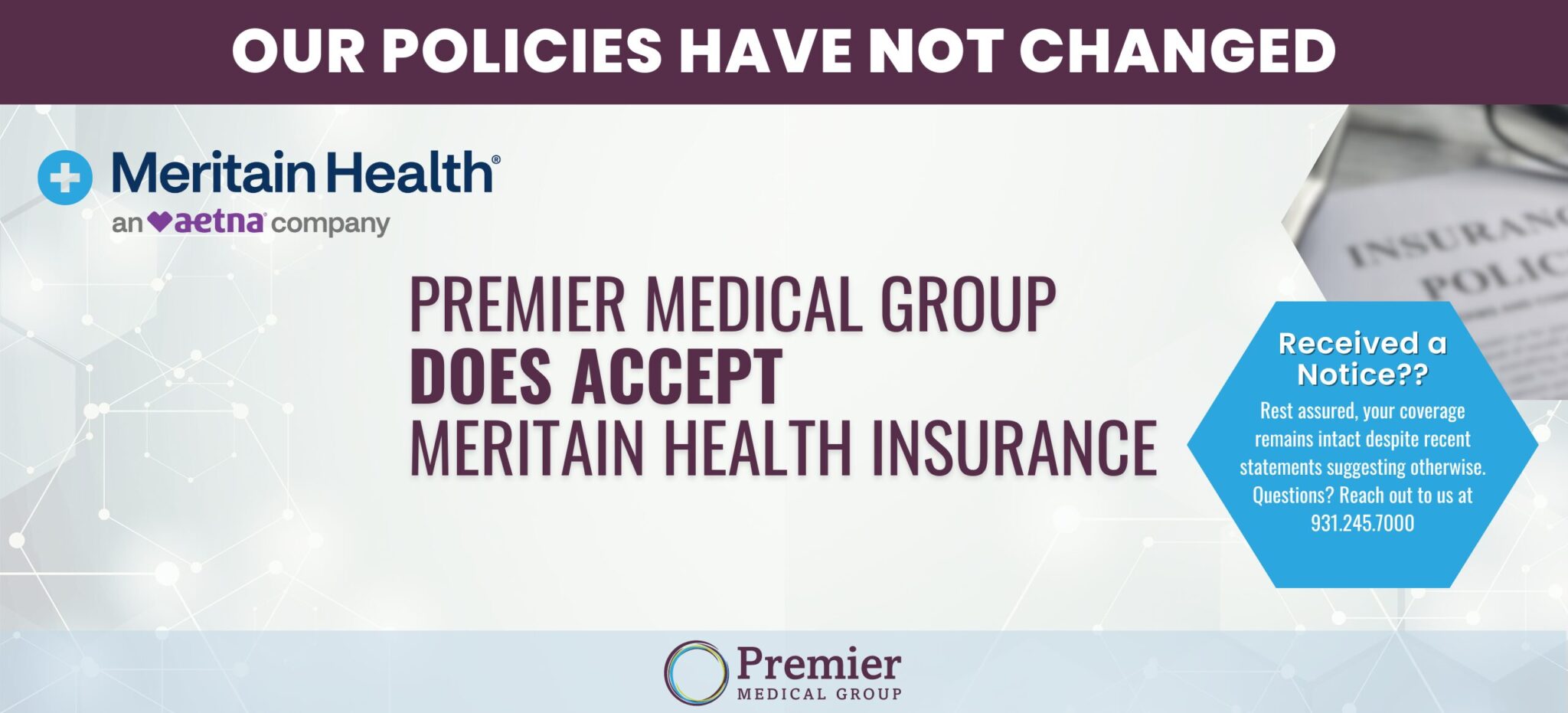 Update On Meritain Insurance Policy July 2024 Premier Medical Group Update On Meritain Insurance Policy July 2024 Premier Medical Group