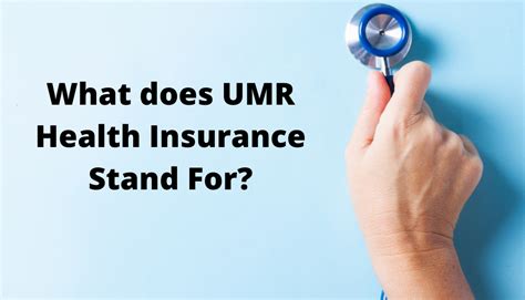 What Does Umr Health Insurance Stand For Health Insurance Providers What Does Umr Health Insurance Stand For Health Insurance Providers