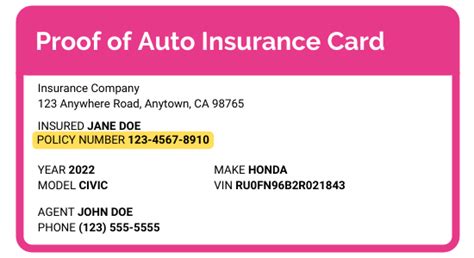 What Is A Car Insurance Policy Number Find Yours Now Smartfinancial What Is A Car Insurance Policy Number Find Yours Now Smartfinancial