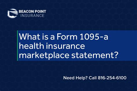 What Is A Form 1095 A Health Insurance Marketplace Statement Beacon