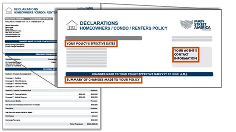 What Is An Insurance Declaration Page Northeast Underwriters What Is An Insurance Declaration Page Northeast Underwriters
