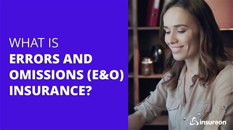 What Is Errors And Omissions Insurance Youtube What Is Errors And Omissions Insurance Youtube
