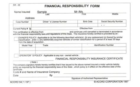 What Is Form Sr 22 To Reinstate Your License What Is Form Sr 22 To Reinstate Your License
