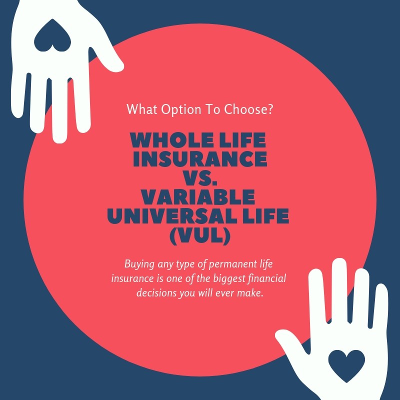 Whole Life Insurance Vs Variable Universal Life Vul Whole Life Insurance Vs Variable Universal Life Vul