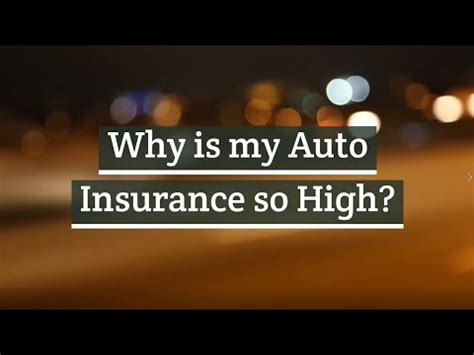 Why Is My Auto Insurance So High Youtube Why Is My Auto Insurance So High Youtube