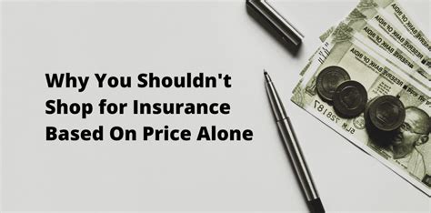 Why You Shouldn T Shop For Insurance Based On Price Alone Why You Shouldn T Shop For Insurance Based On Price Alone