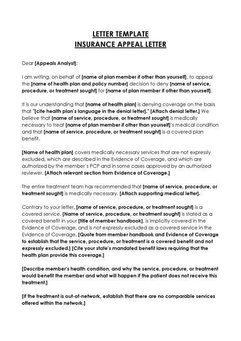 Writing An Appeal Letter To Insurance Company Samples Writing An Appeal Letter To Insurance Company Samples